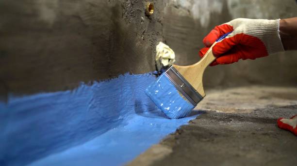 Commercial Wet Basement Repair project at a Gomer, OH business property by SJ Waterproofing Pros
